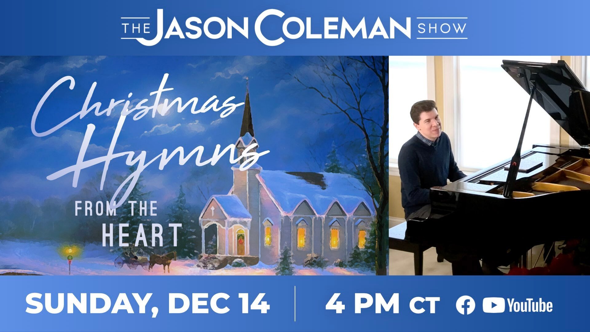 Join Me for a Piano Concert of Christmas Hymns