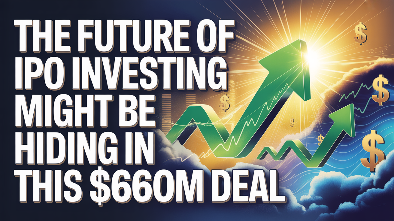The Future of IPO Investing Might Be Hiding in This $660M Deal