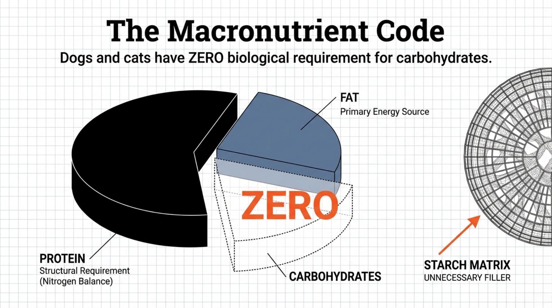 Macronutrient Requirements for Dogs and Cats: Protein, Fat, and Carbohydrates