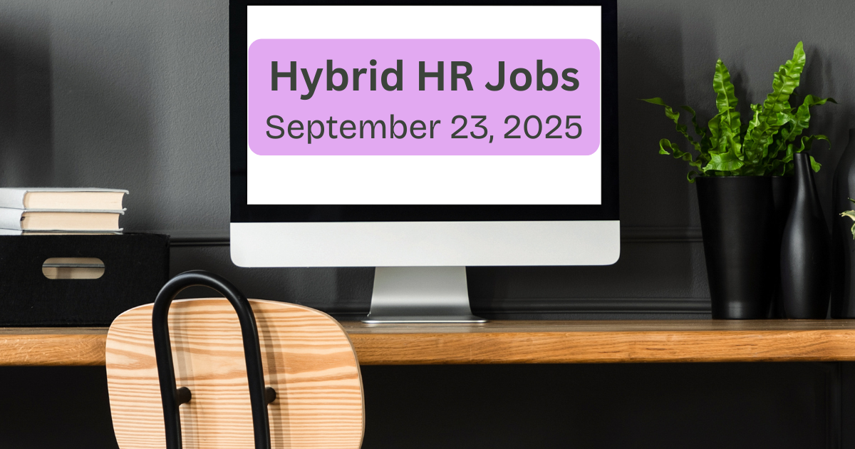 Flexible HR Jobs of the week