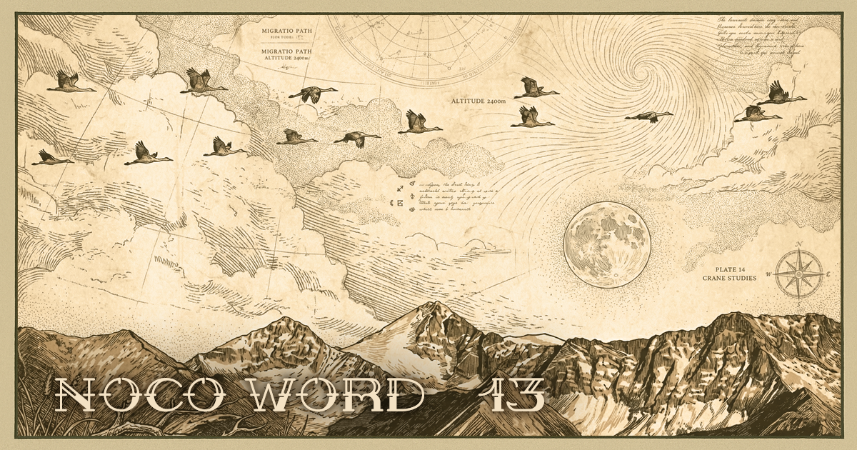 Cranes Above, Cranes Below