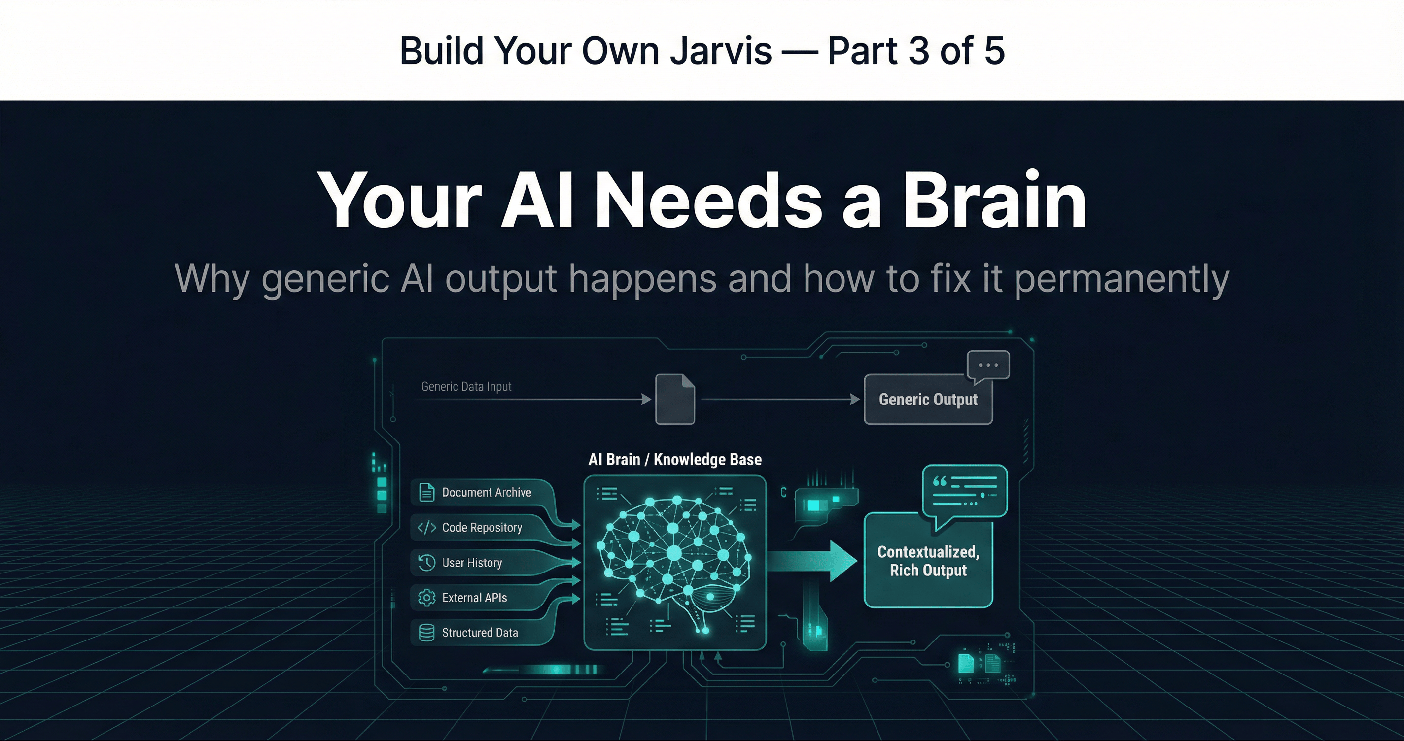 S01E10: Your AI Needs a Brain