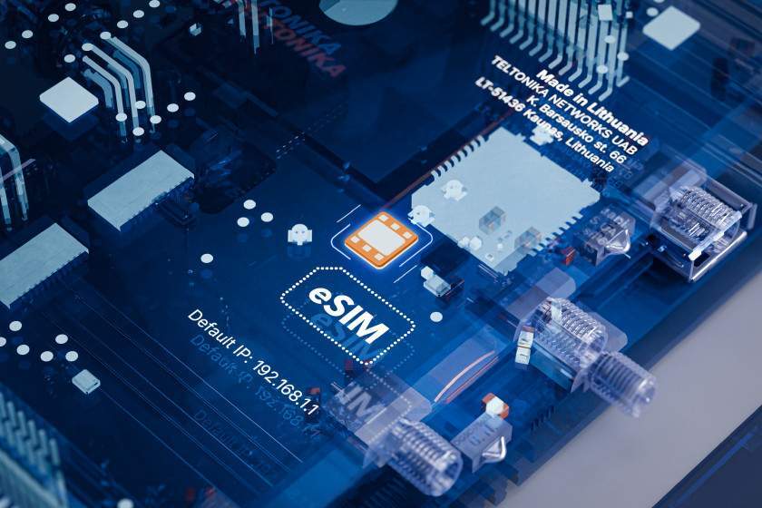 Cinco razones para utilizar un router eSIM en sus soluciones de IoT