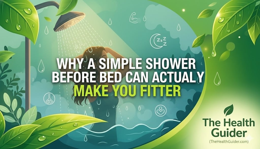 🚿 Why a Simple Shower Before Bed Can Actually Make You Fitter
