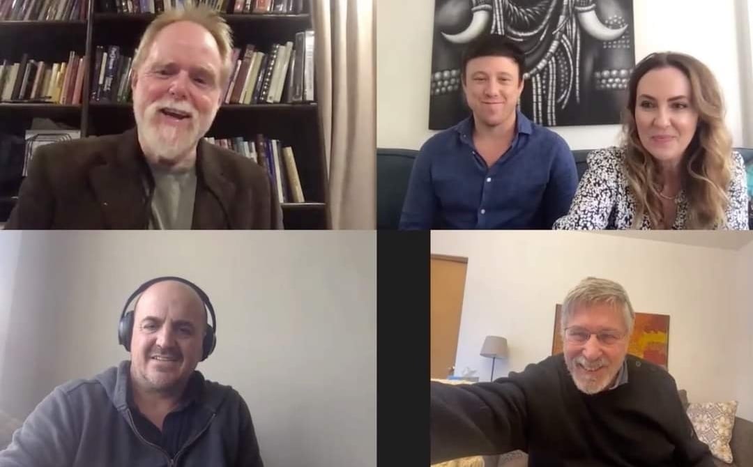 Amid an intense and productive meeting of a creative agency