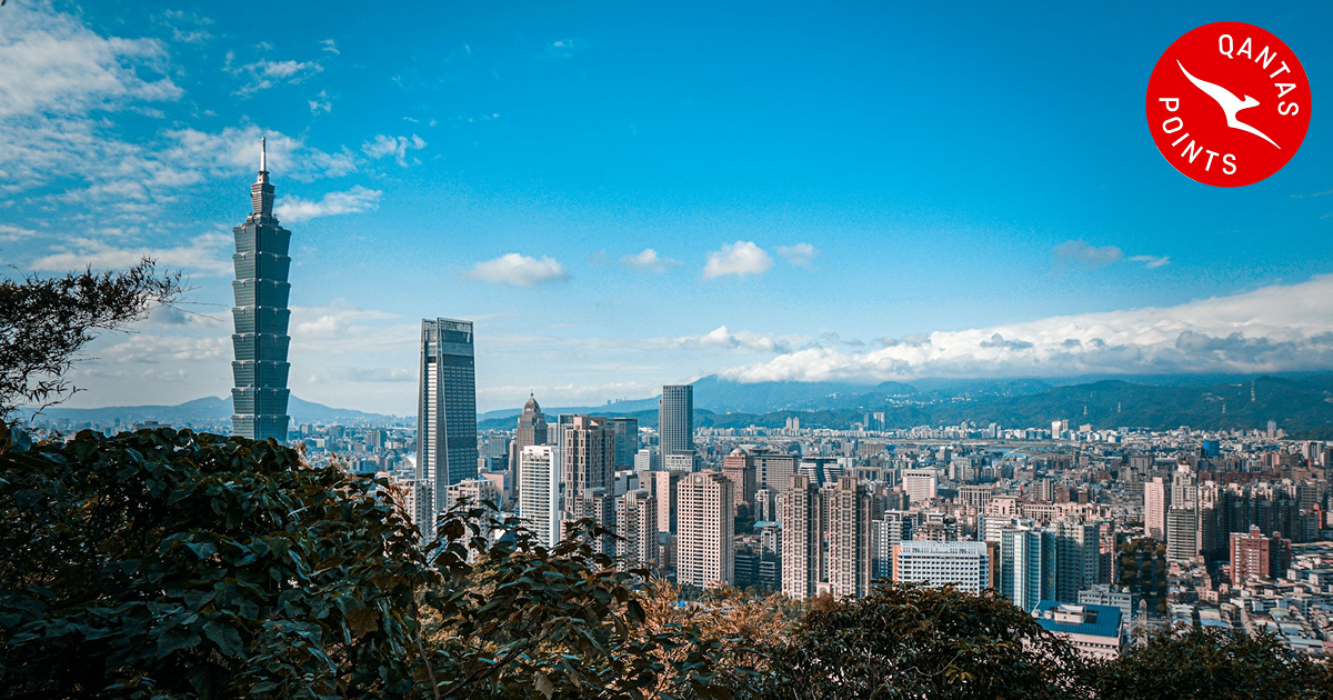 Business Class to Taipei on Qantas Points