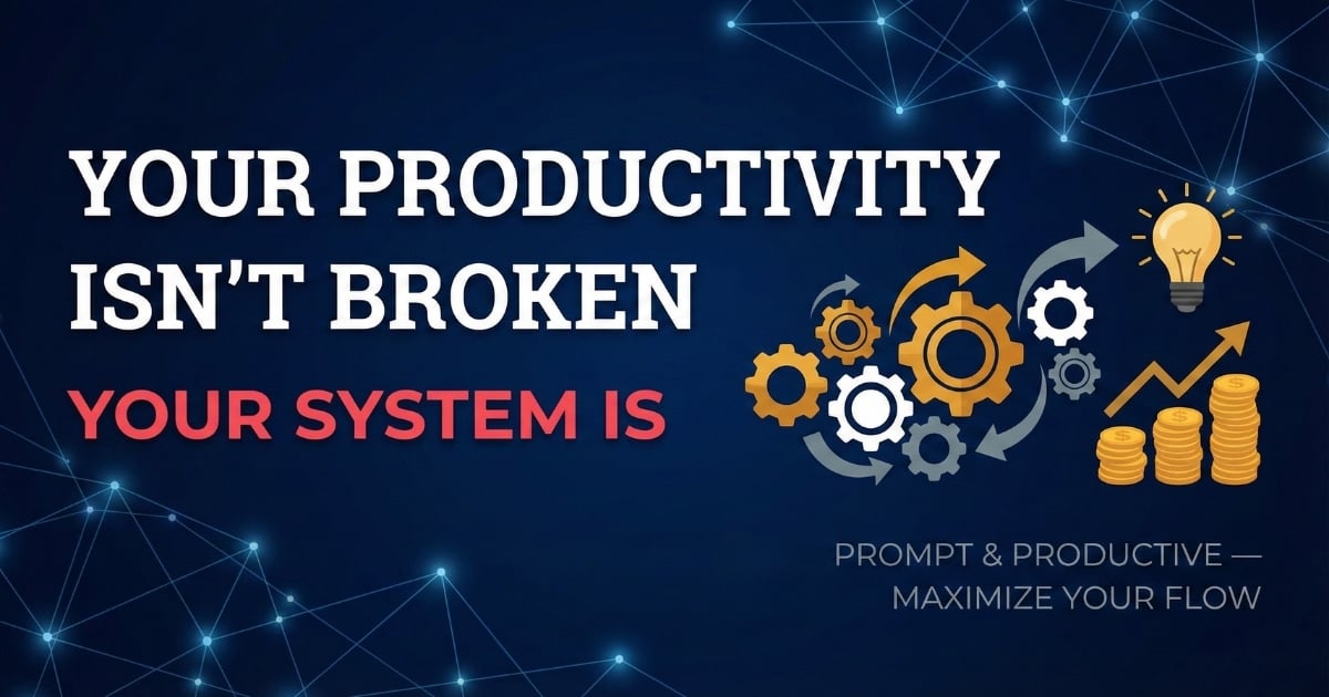 Your Productivity Isn’t BrokenYour System Is