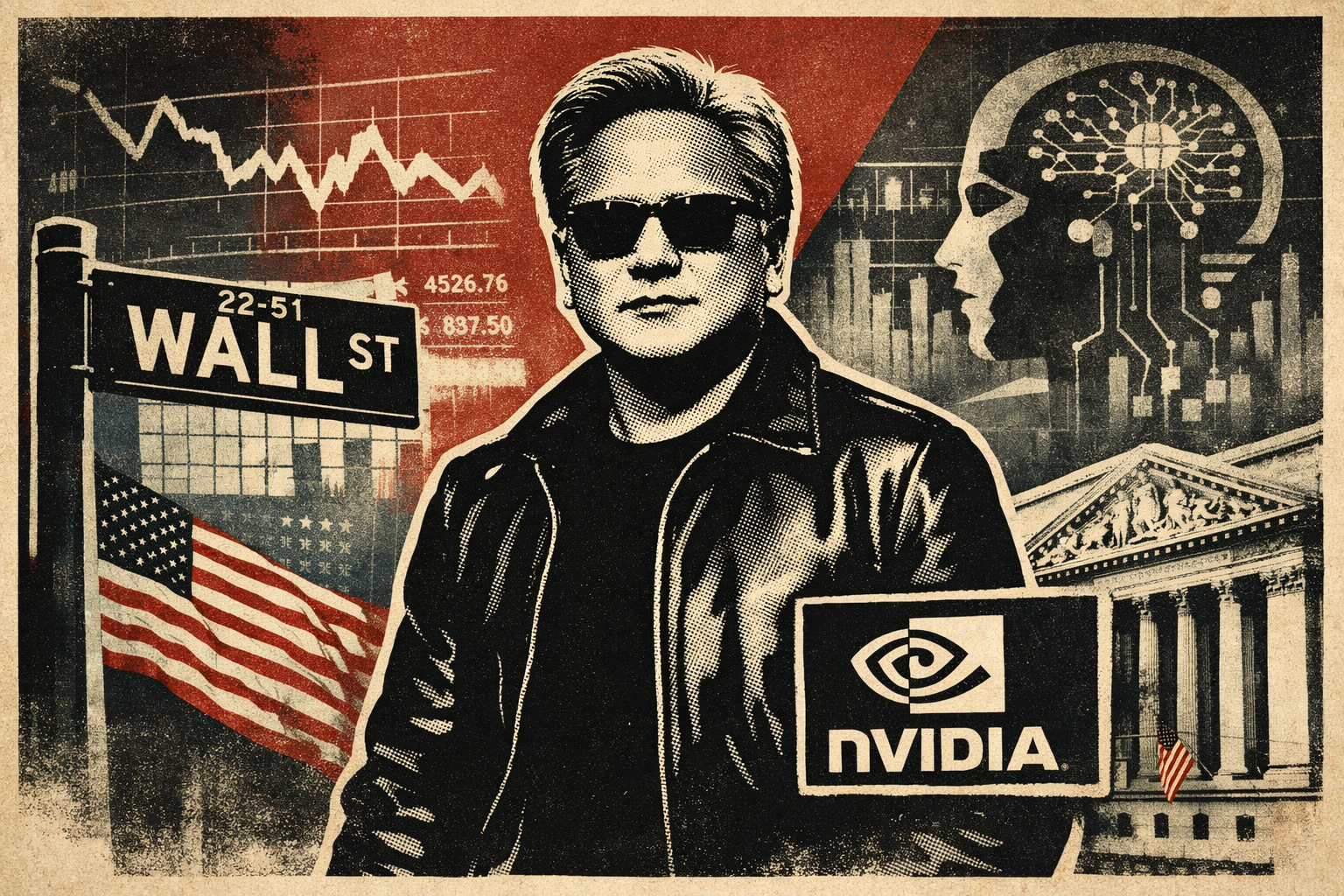 Nvidia reports earnings as the only Magnificent 7 stock up more than 1% 