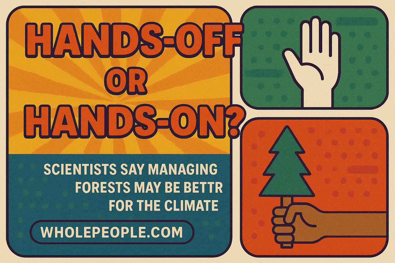 Hands-Off or Hands-On? Scientists Say Managing Forests May Be Better for the Climate