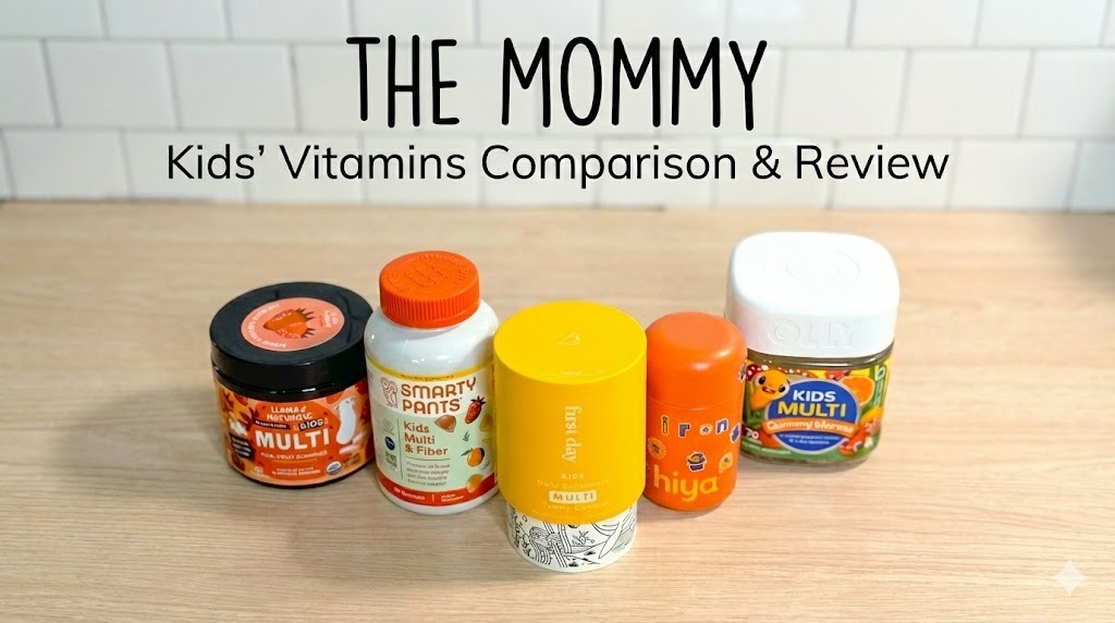 The kids vitamin routine I can actually stick with