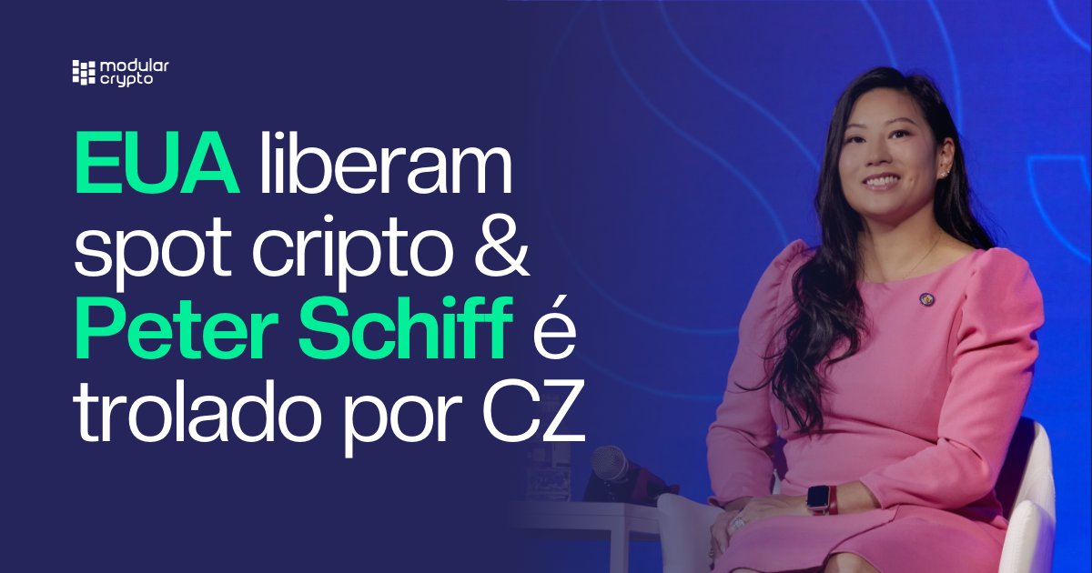 🔲 EUA liberam spot cripto & Peter Schiff é trolado por CZ