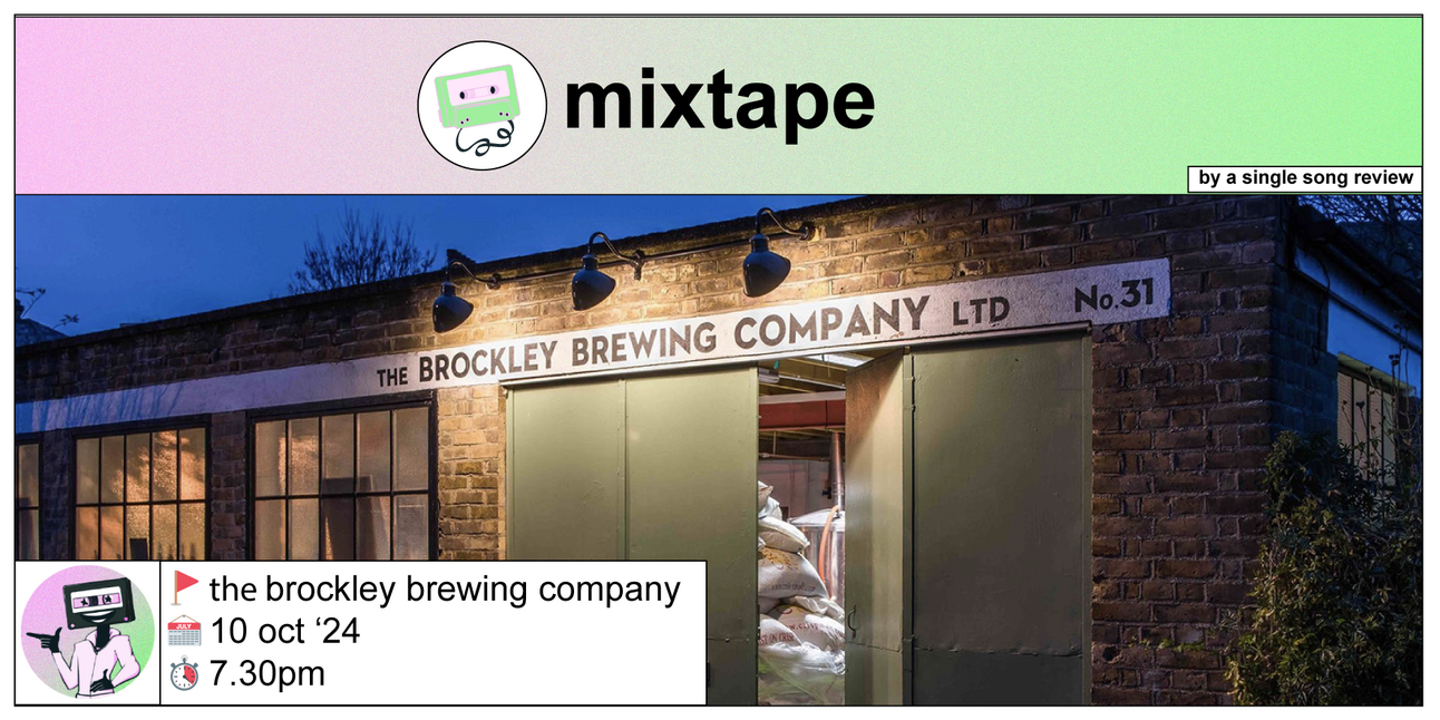 😮 new event: mixtape by a single song review