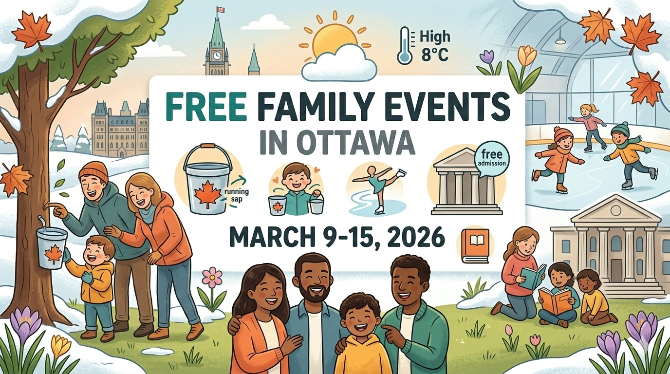 VIP - Free Family Events in Ottawa this Week March 9 - 15, 2026