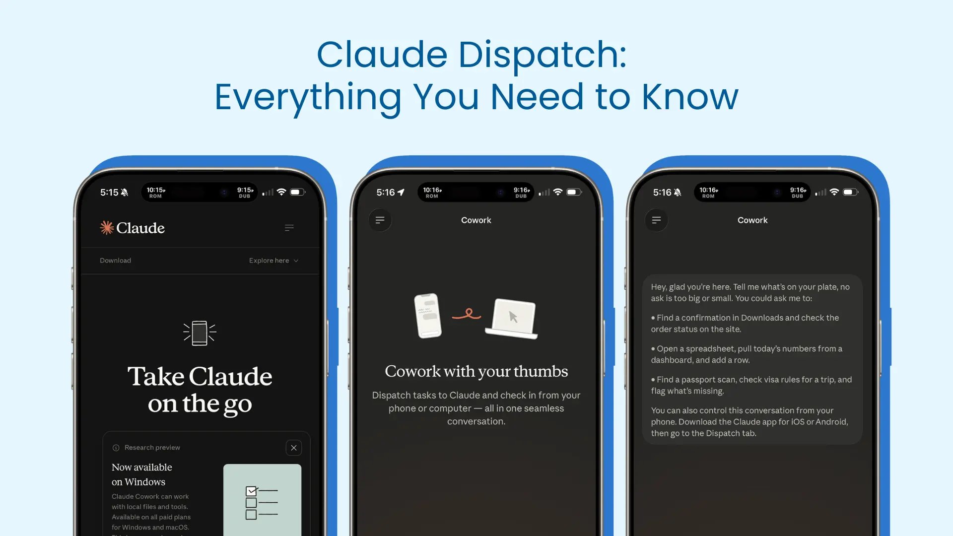 Claude Dispatch: Everything You Need to Know