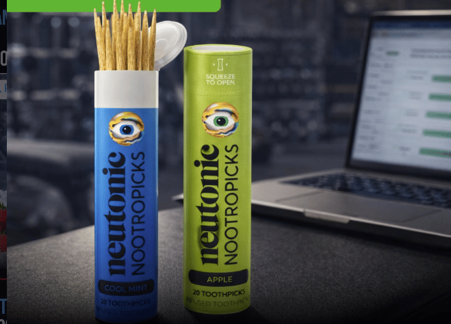 Neutonic Launches Nootropicks Toothpicks With Caffeine And Cognizin Citicoline