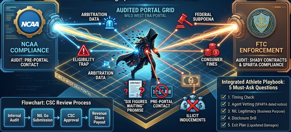 NCAA, FTC, and Your Transfer: Tampering Rules Just Got Teeth