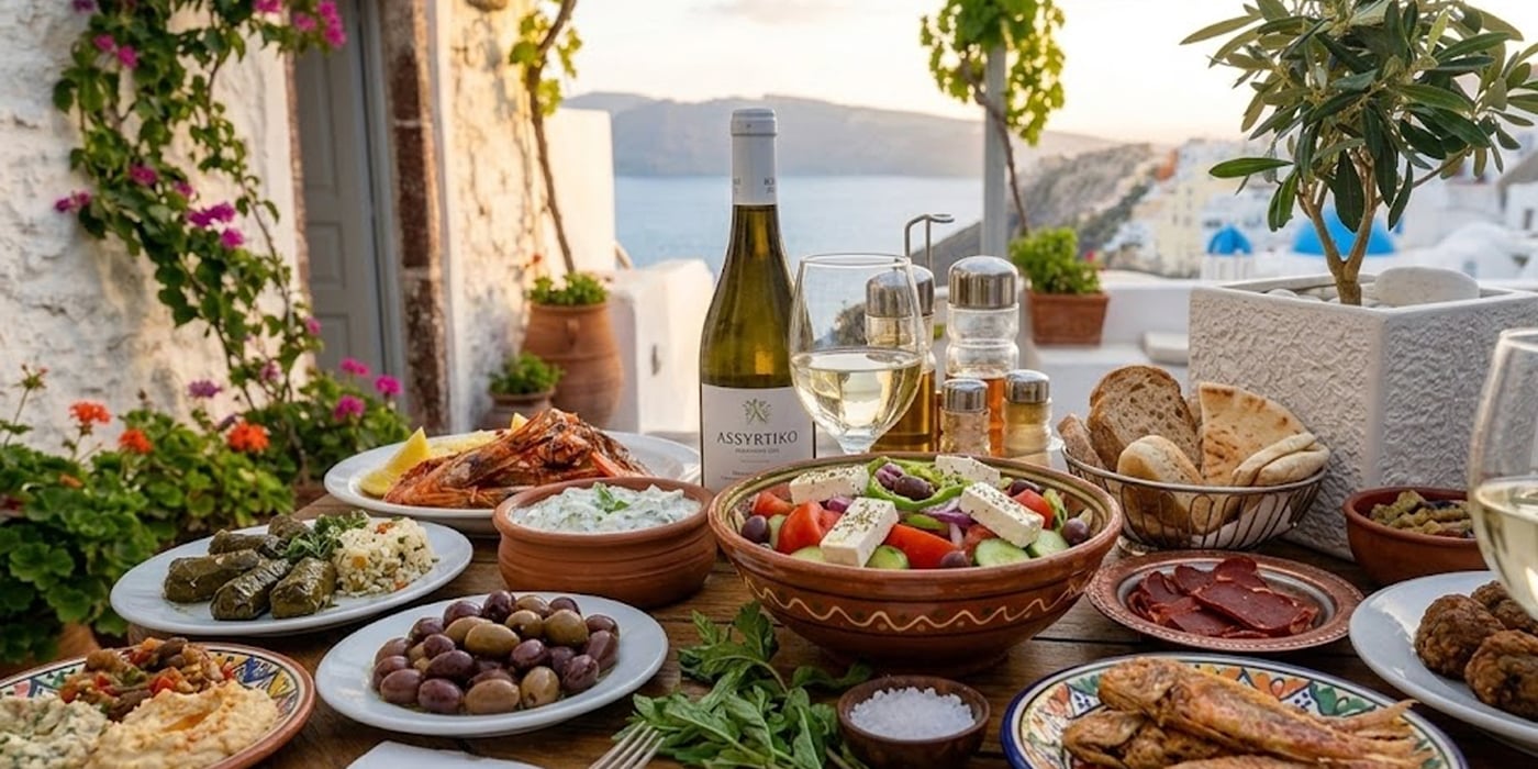 Wine Pairing with Greek and Turkish Food: Mediterranean Guide