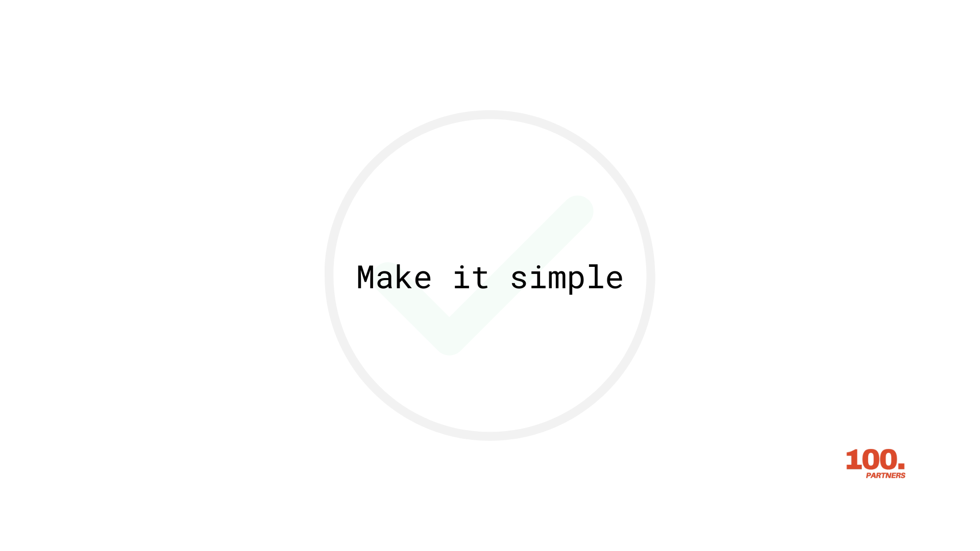 make it simple