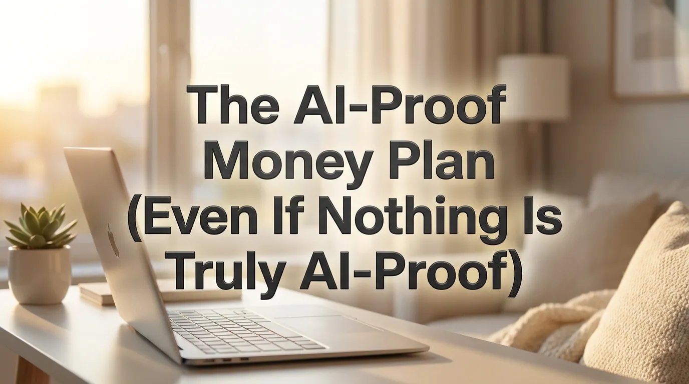 The AI-Proof Money Plan (Even If Nothing Is Truly AI-Proof)