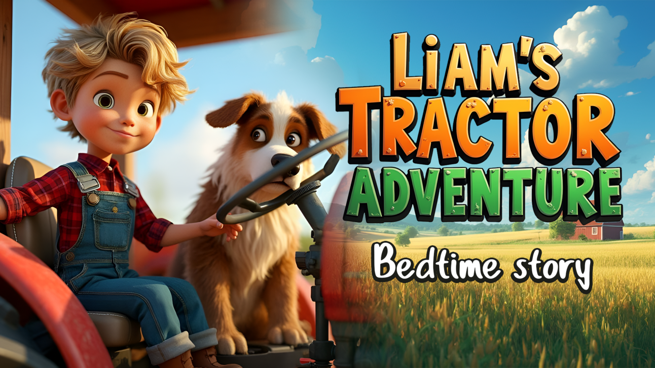Today's Story: Liam and the Barnyard Rescue! 🌧️