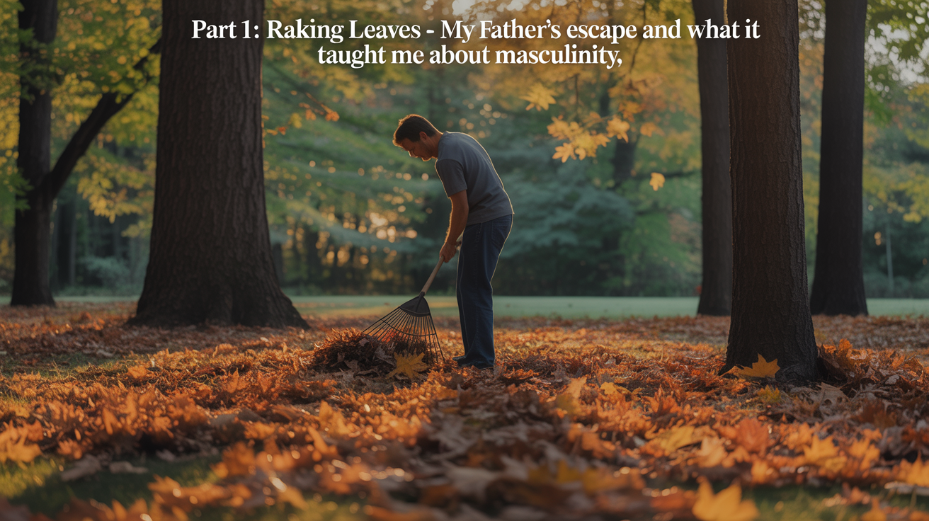 Part 1: Raking Leaves: My Father's Escape and What It Taught Me About Masculinity