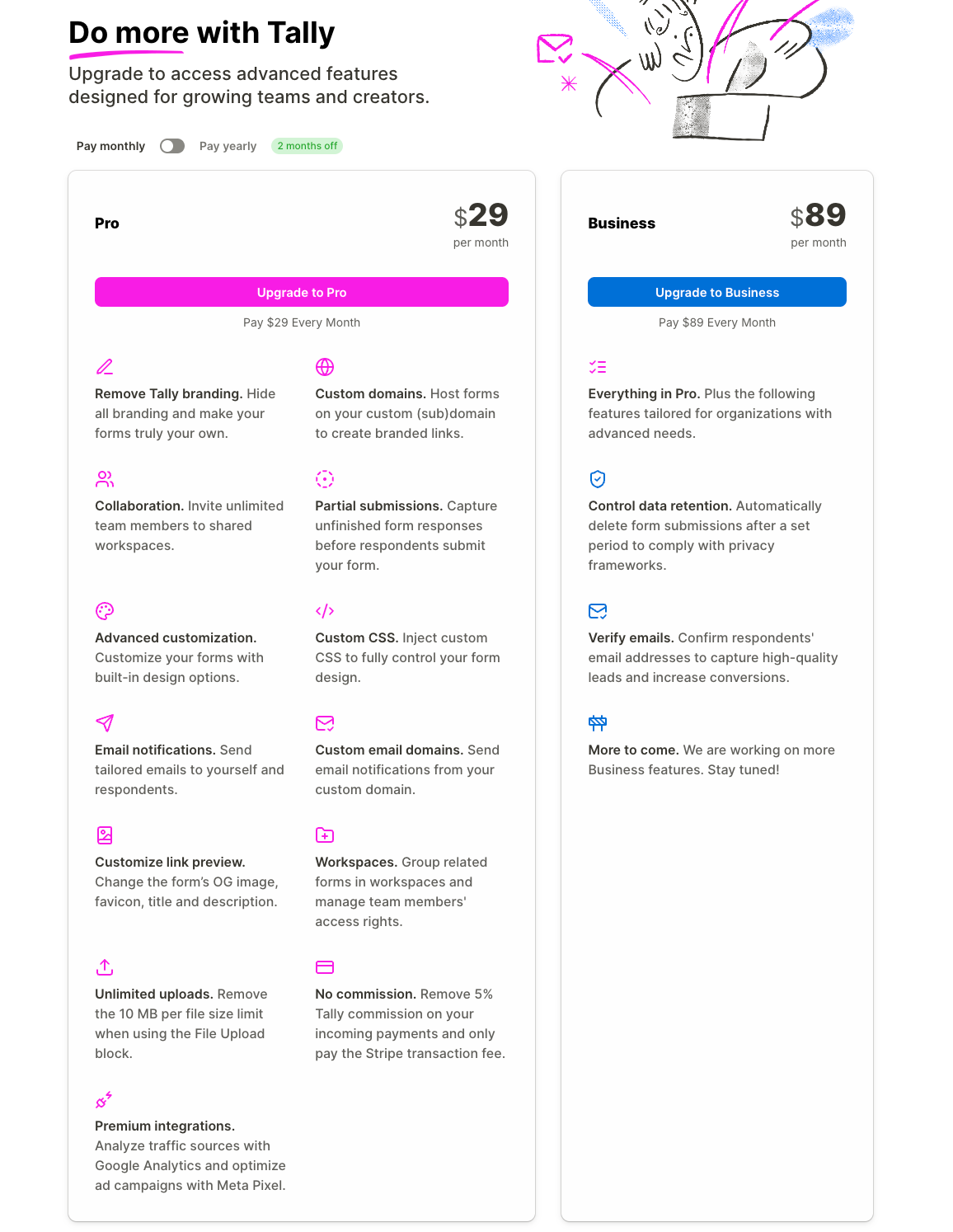 PLG company: Tally.so