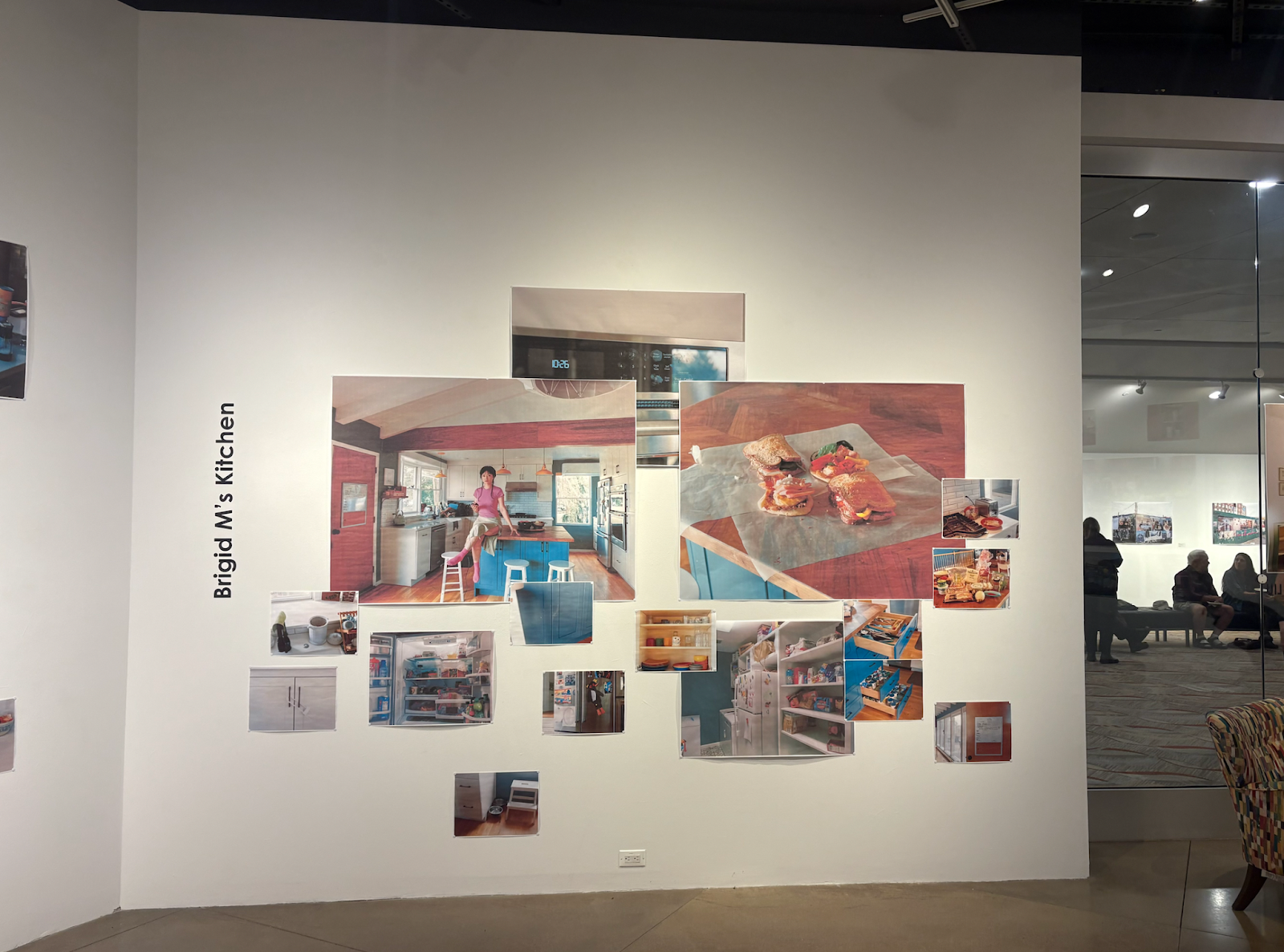 Dinner and a self portrait