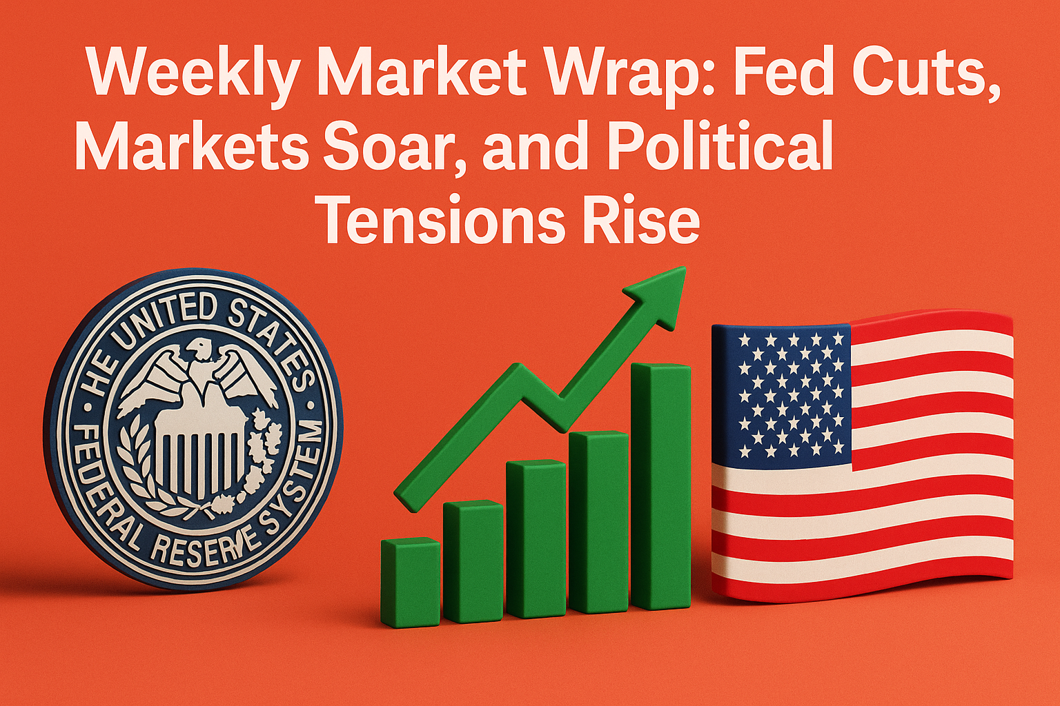 Weekly Market Wrap: Fed Cuts, Markets Soar, and Political Tensions Rise