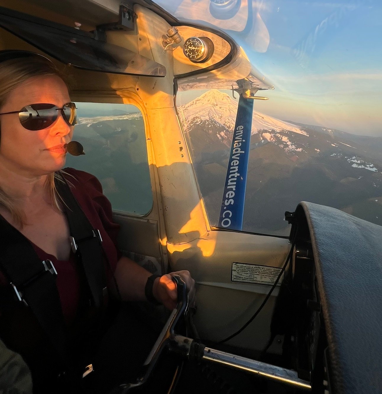 'The airplane doesn't know I'm a woman.' Inside the cockpit with a meteorologist-turned-pilot