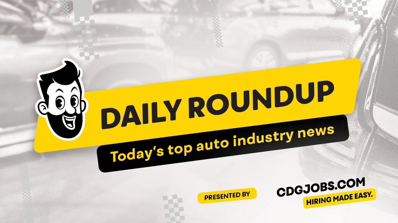 Auto loan delinquencies tick up, dealers wary of A.l. lending tech, new universal EV charger