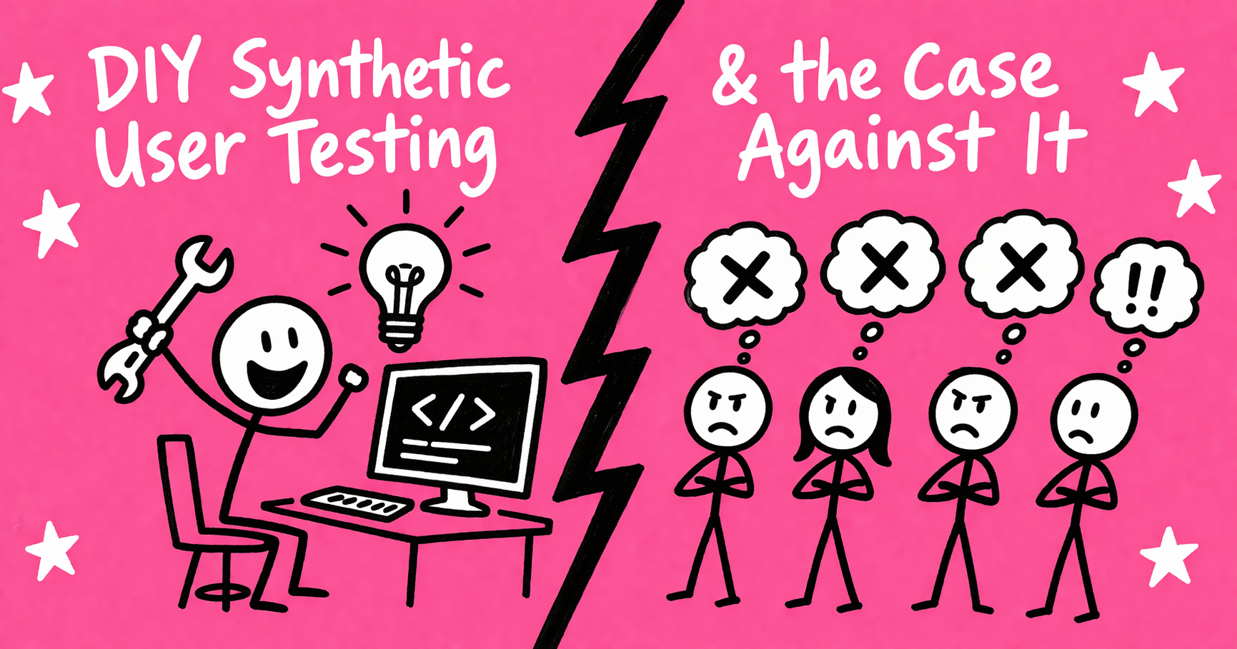 DIY Synthetic User Testing, and the Case Against It (Part 2 of 2)