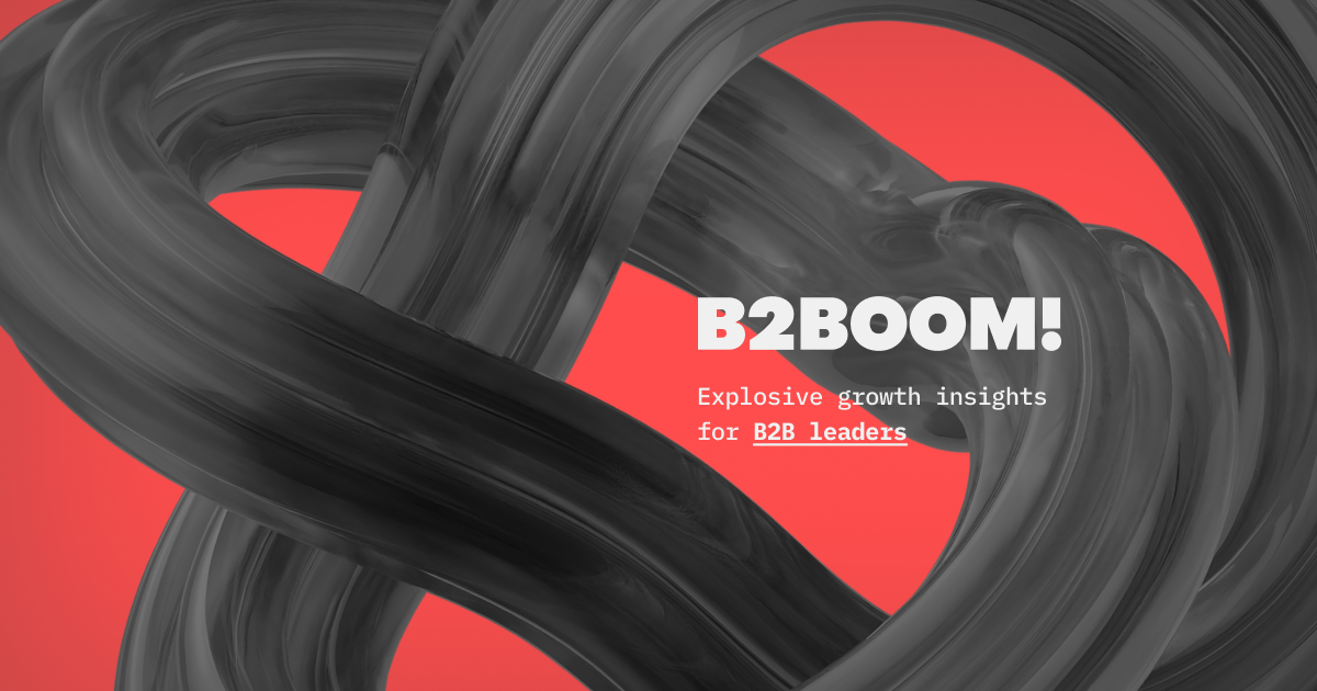 B2B and B2C are crossing streams!