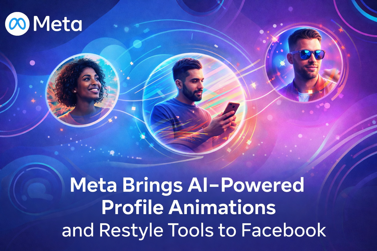 Meta Brings AI-Powered Profile Animations and Restyle Tools to Facebook