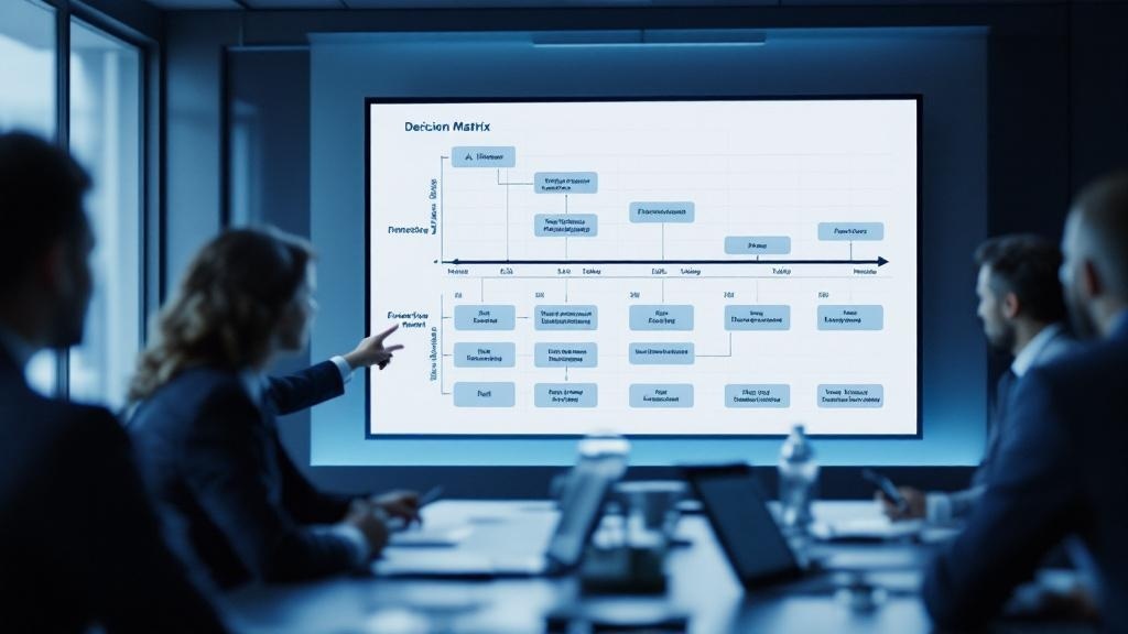Making the Decision: Evaluation Framework and Trade-offs.