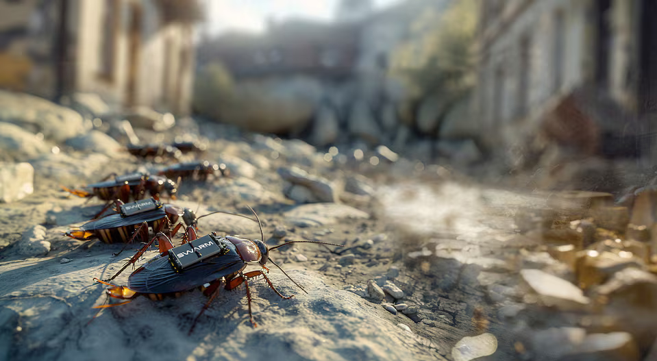 🤖 Baratas espiãs: os bio-drones de IA