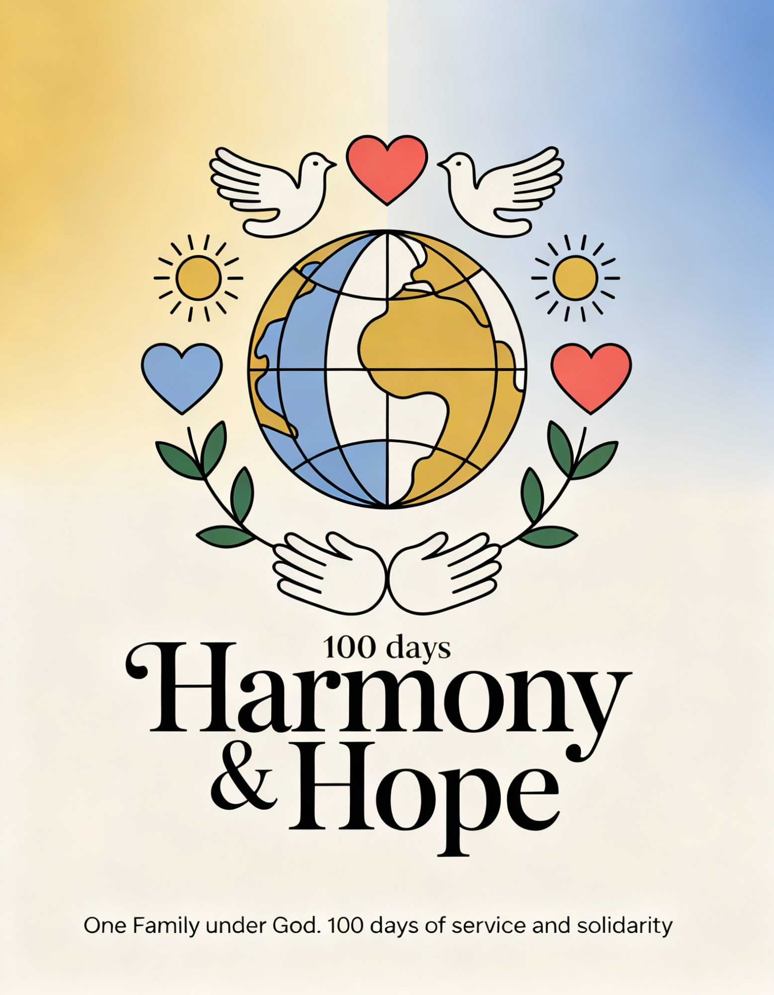 Launch Week of the Global Campaign: 100 Days of Harmony and Hope