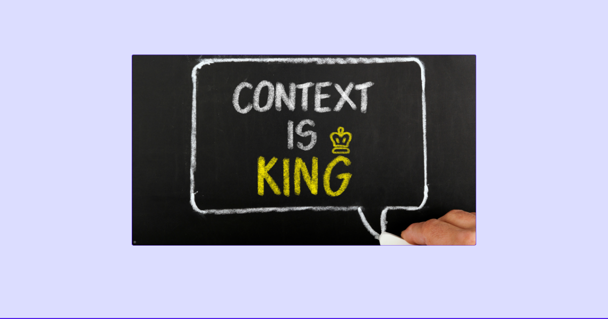 Conectar el dato con el contexto