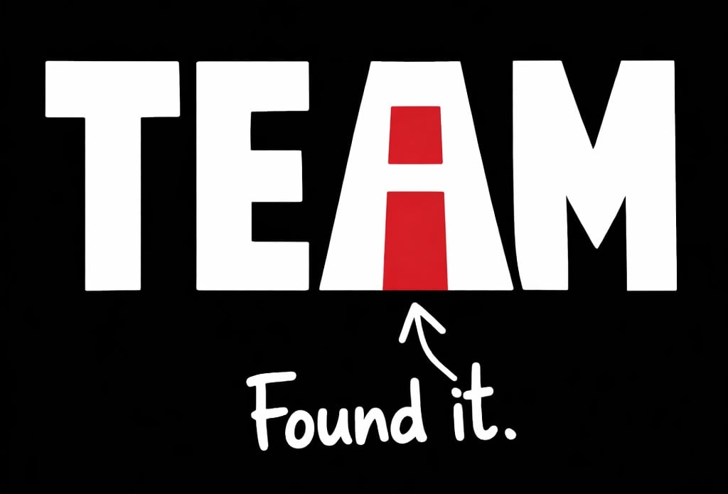 Is there an “I” in “Team”?