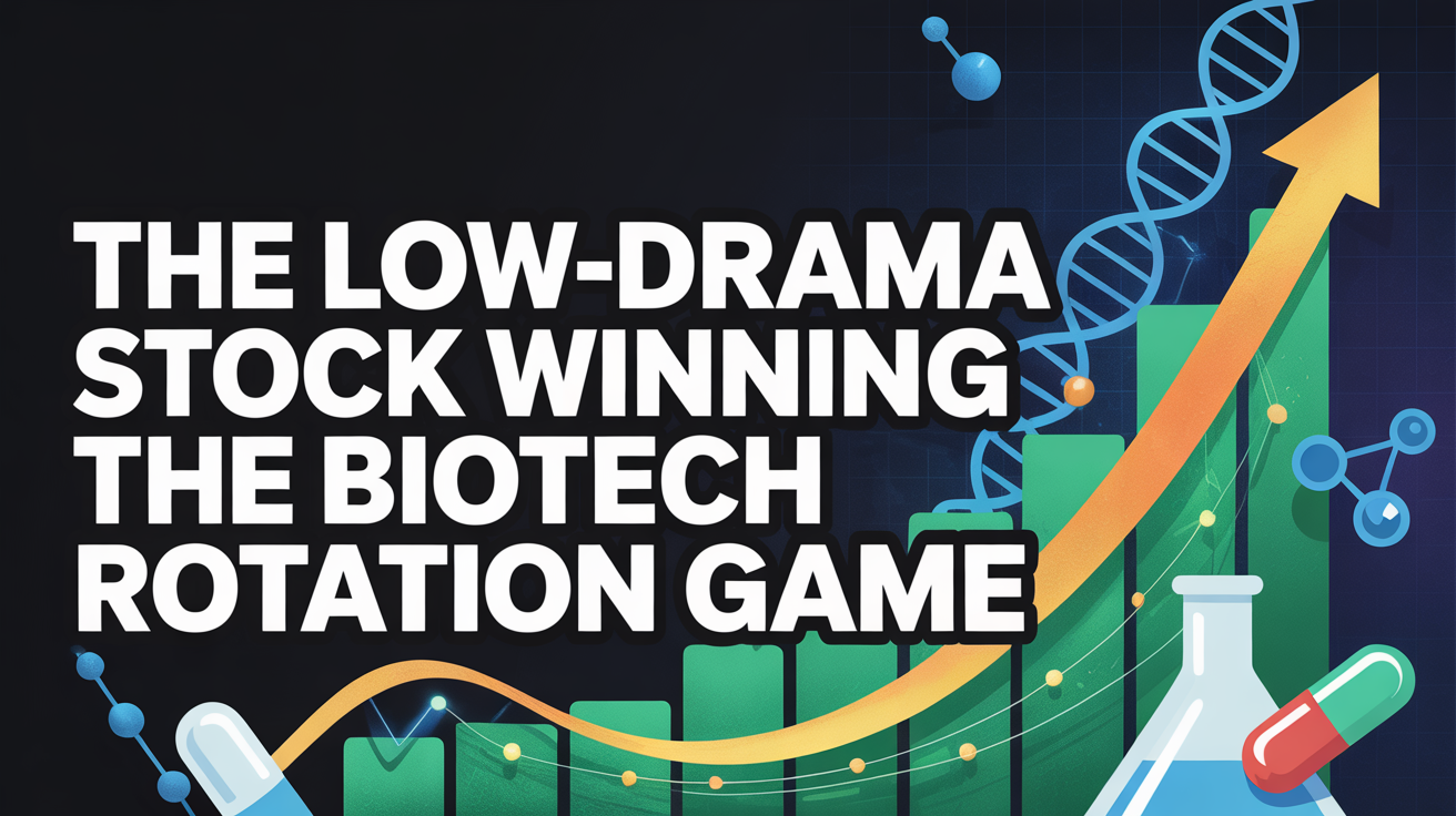 The Low-Drama Stock Winning the Biotech Rotation Game