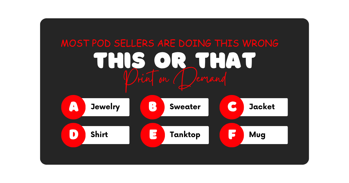 Most POD Sellers Are Doing This Wrong