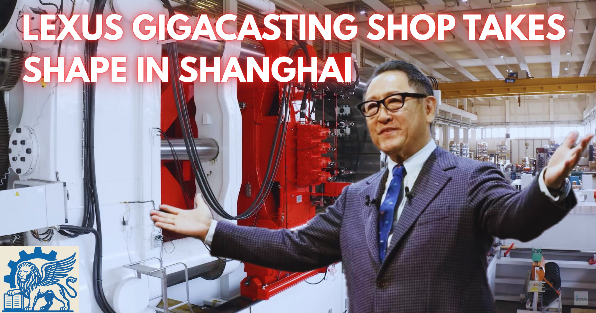 Lexus Shanghai Gigacasting Shop