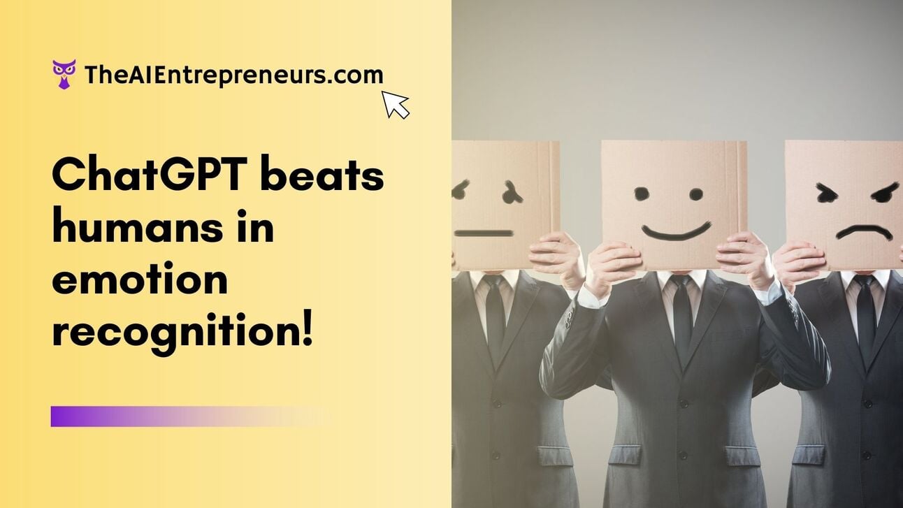 ChatGPT beats humans in emotion recognition!