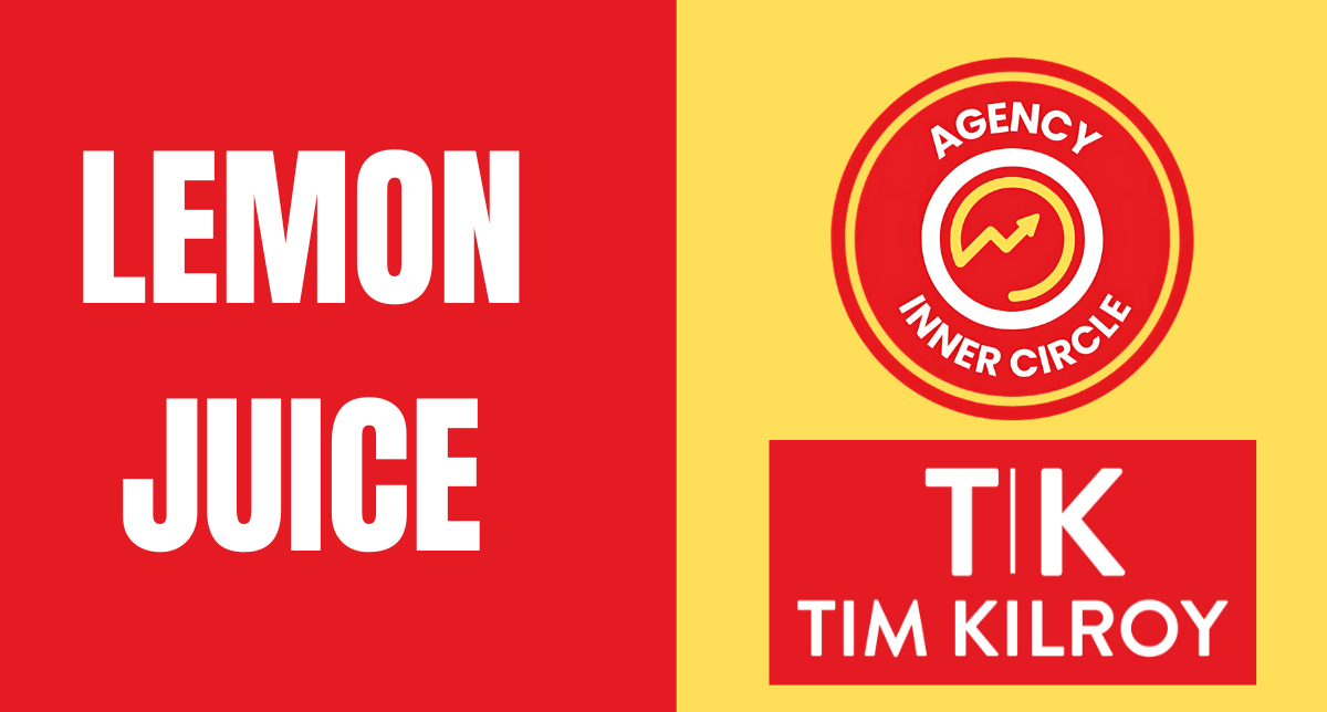 The Lemon Juice Problem