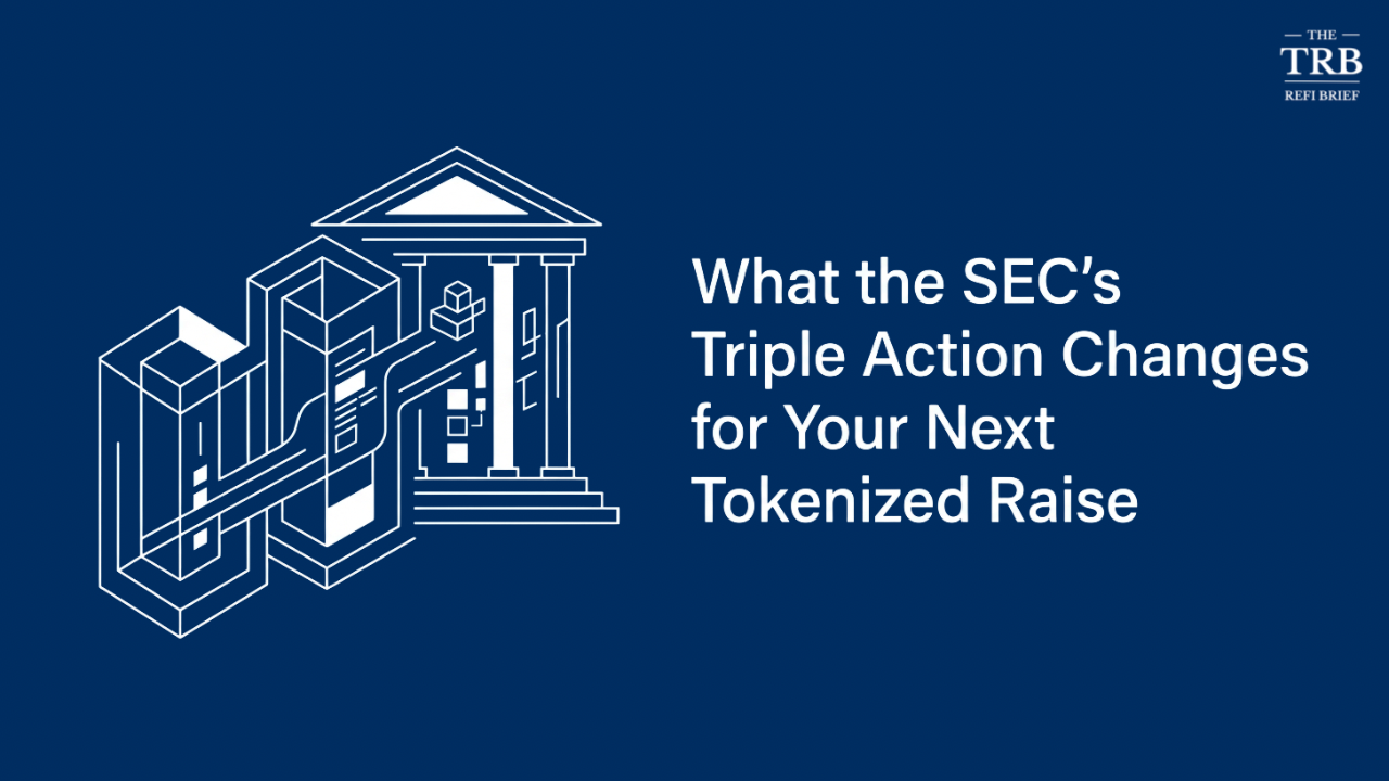 SEC Gives Fund Sponsors a Tokenization Framework