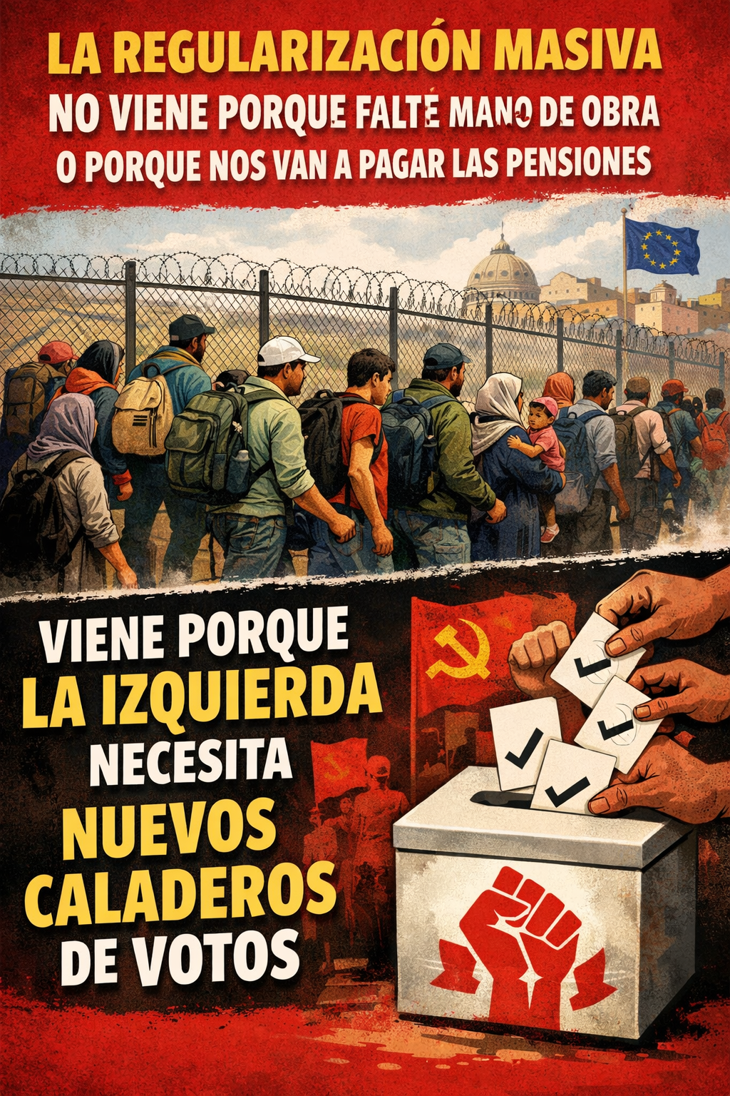 Inmigración y regularización masiva