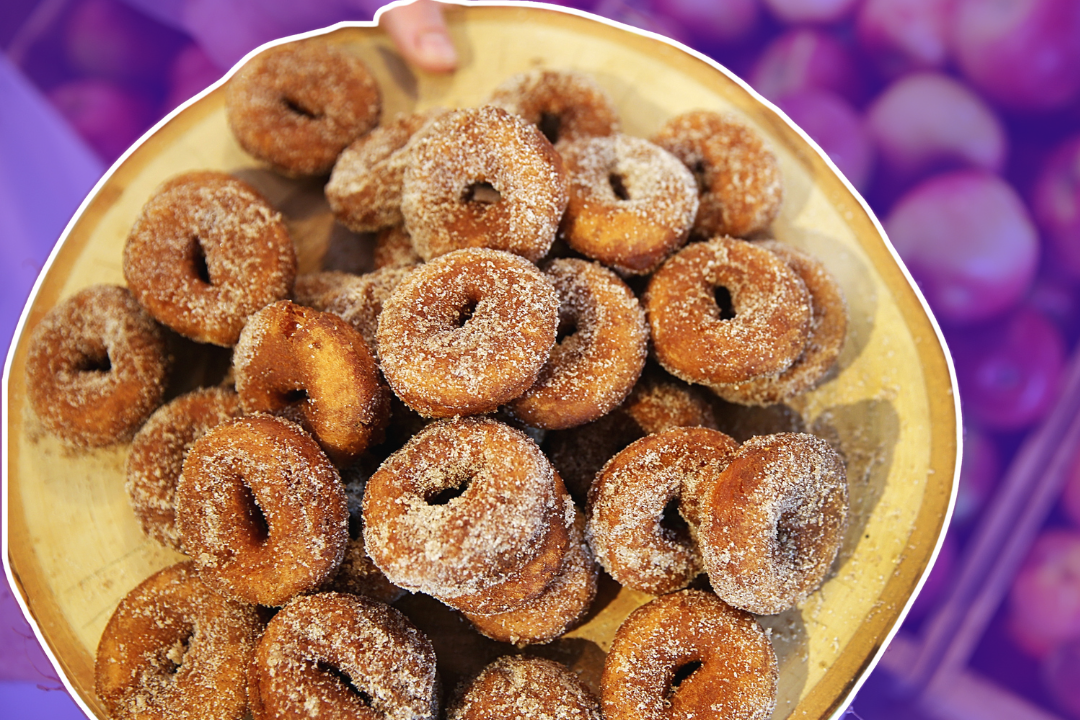 🍩😇 Welcome to cider doughnut heaven