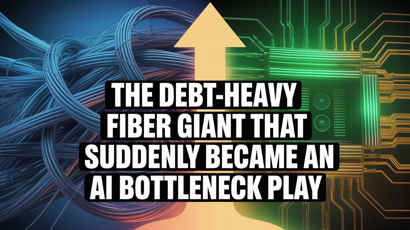 The Debt-Heavy Fiber Giant That Suddenly Became An AI Bottleneck Play