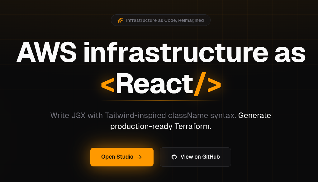 Infrastructure Just Got Easy