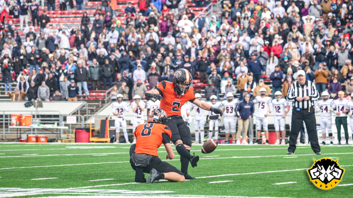 A clutch kick sends Grafton home with a Division 3 State Title