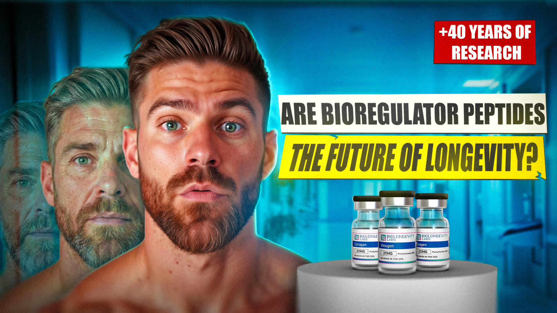 Peptides are software. This is the hardware upgrade. 